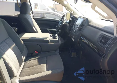 2022 Nissan Titan Sv 4X4 из США, поврежденный, VIN 1N6AA1EC0NN104201